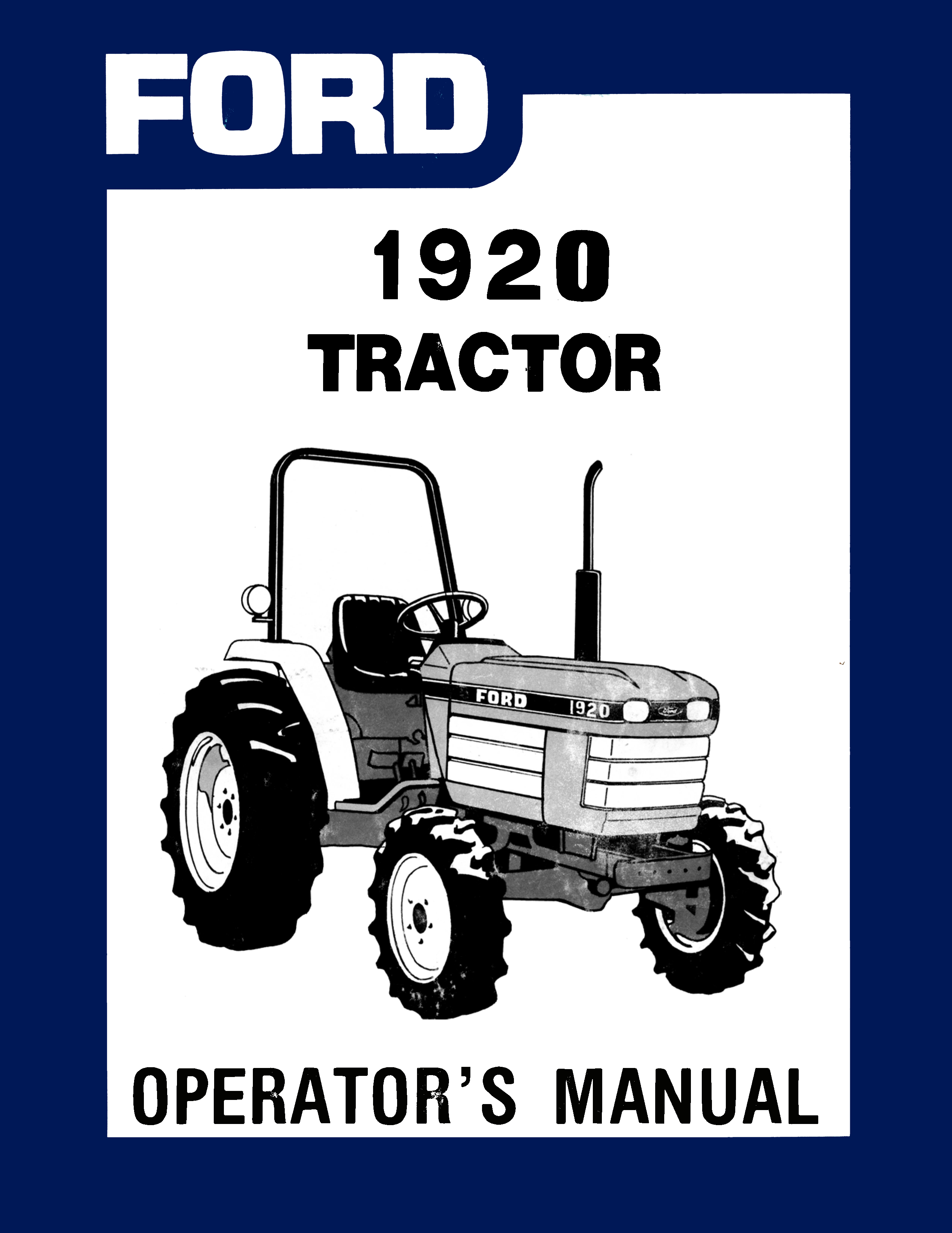 FORD 1920 TRACTOR MANUAL PDF FREE DOWNLOAD visual data 2