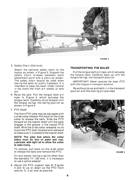 New Holland Hayliner 316 Baler Operator's Manual