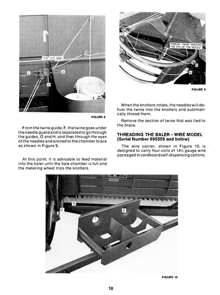 New Holland Hayliner 316 Baler Operator's Manual