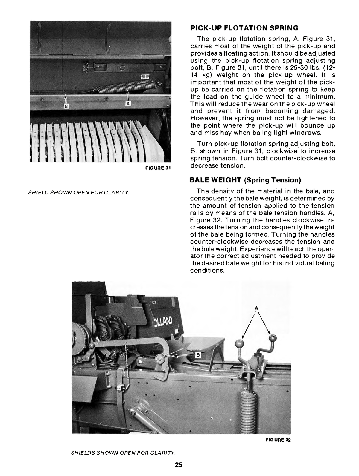 New Holland Hayliner 316 Baler Operator's Manual