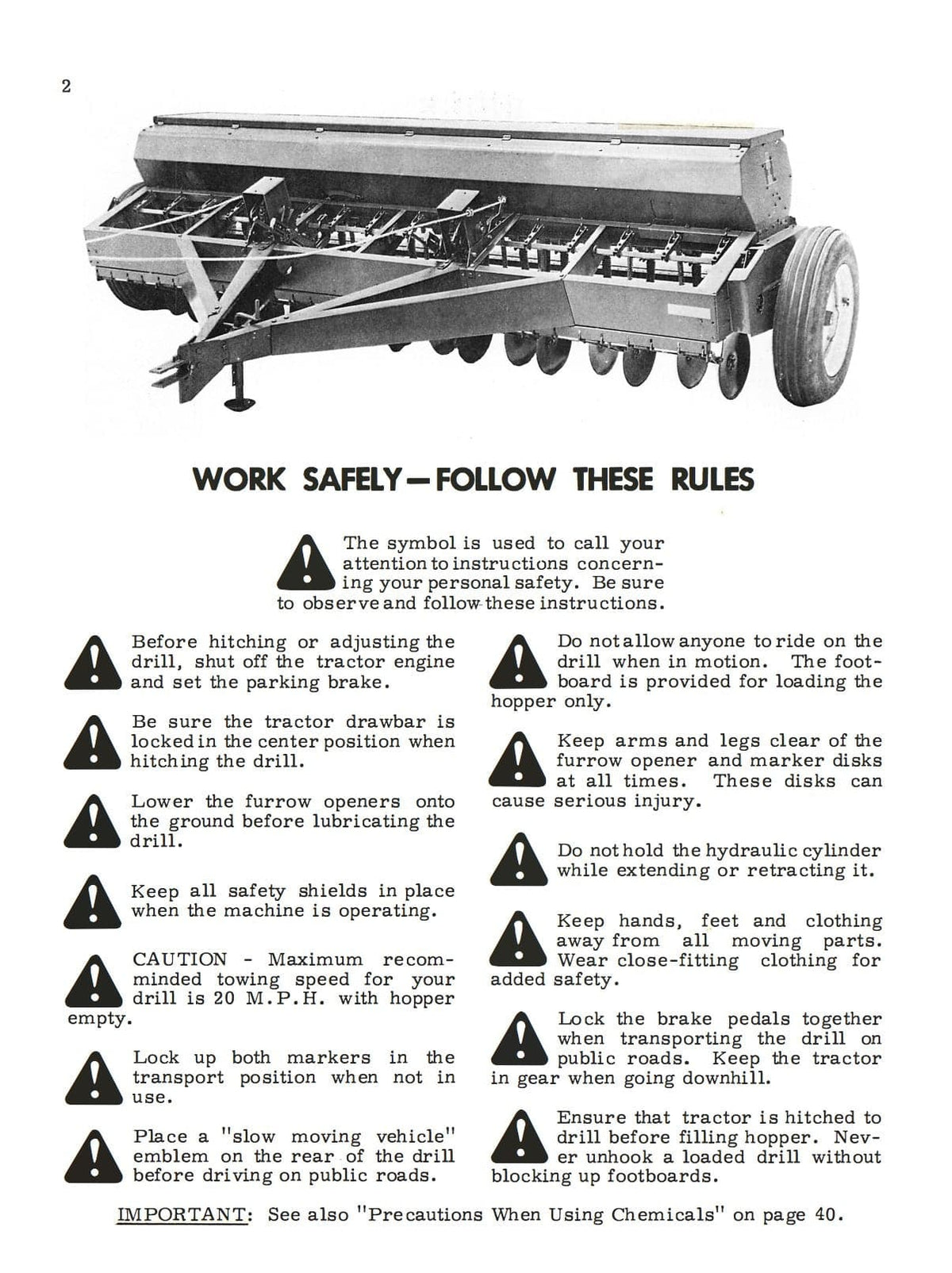 International 510 Grain Drill - Operator's Manual