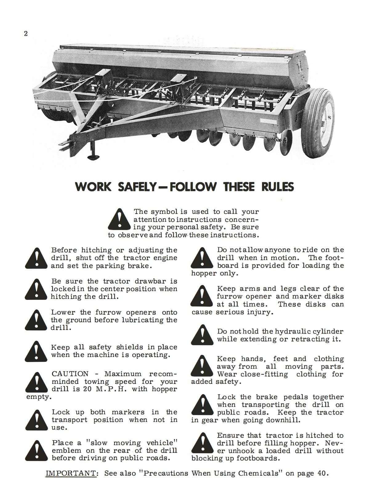 International 510 Grain Drill - Operator's Manual