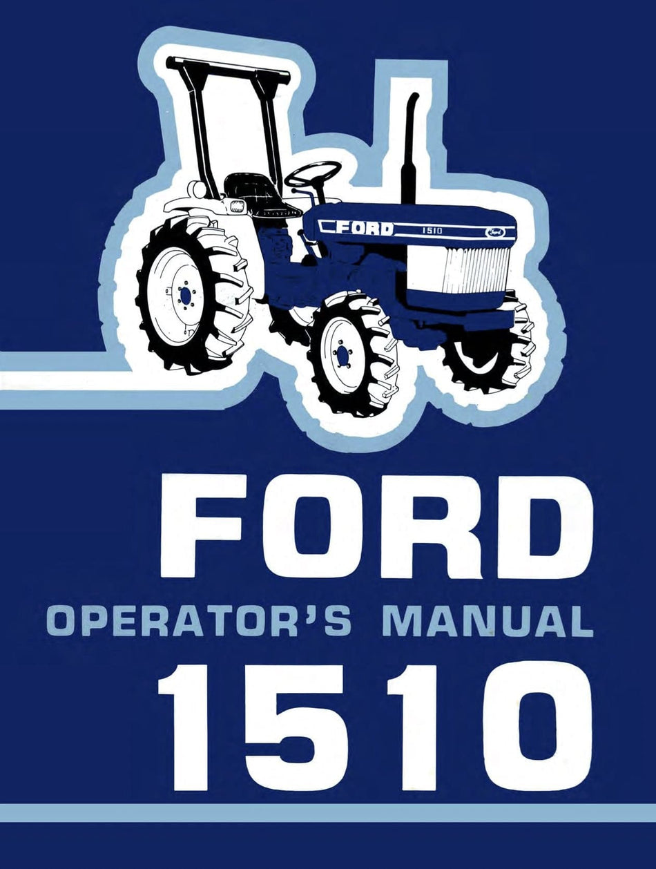 Ford 1510 Tractor Operator's Manual Download