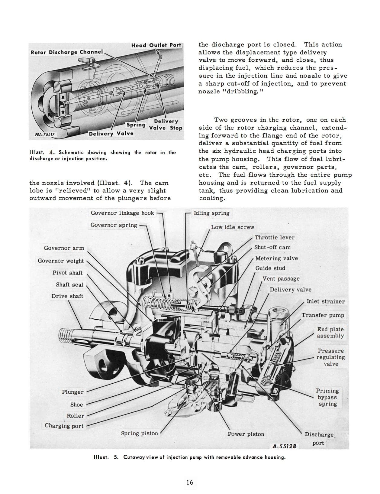 Farmall and International Fuel System Diesel Engine D-236 tractor operators manual
