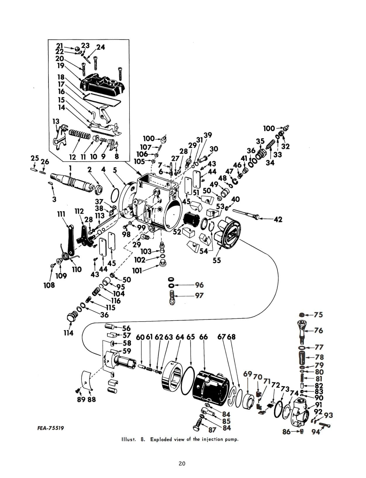 Farmall and International Tractors Fuel System Diesel Engine D-301 tractor operators manual