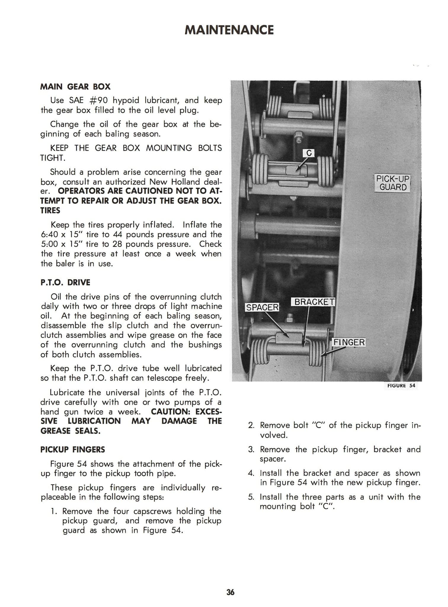 New Holland Hayliner 269 Baler Owner’s Manual Download