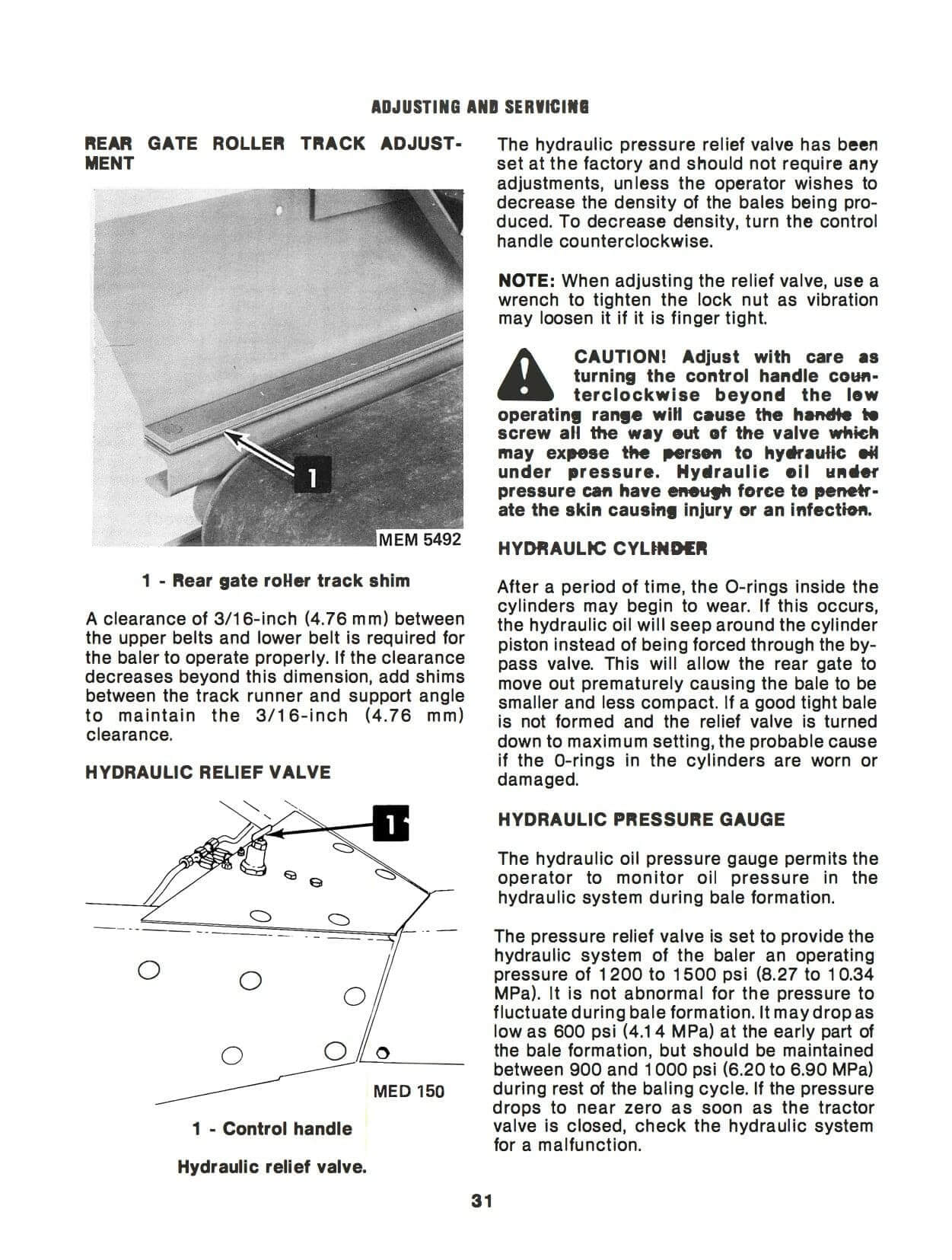 Case IH 2400 Big Roll Baler Operator's Manual