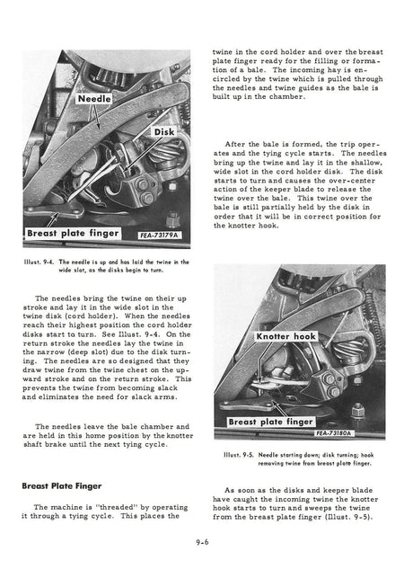 International Harvester Baler Manuals Service Manuals