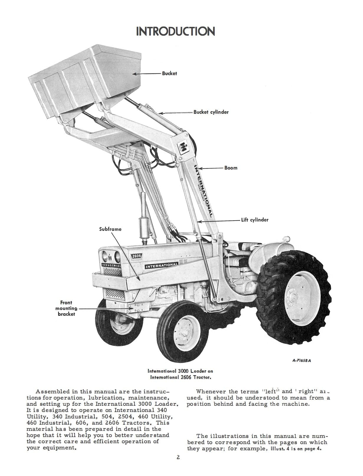 International 3000 Loader Operator's Manual Download