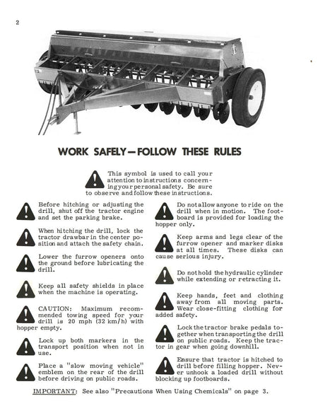 International 5100 Grain Drill Operator's Manual Download