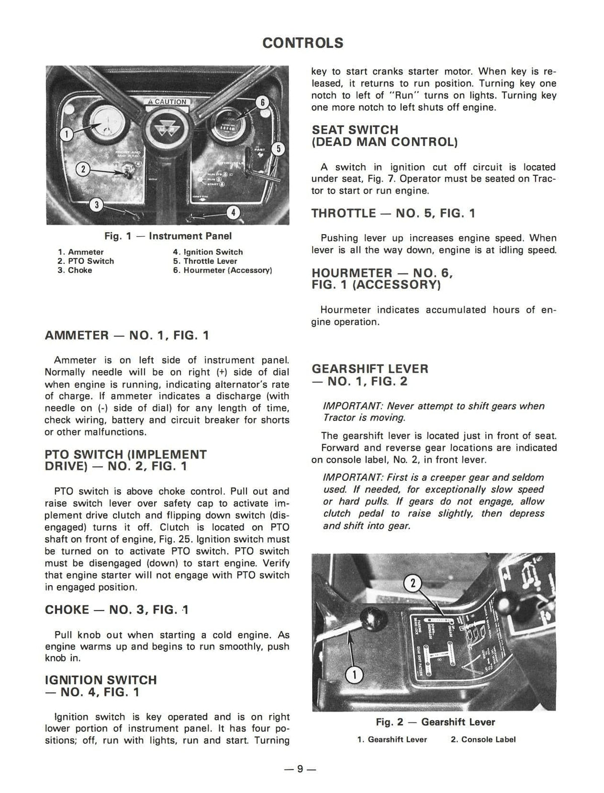 Massey Ferguson MF 1200 Garden Tractor Operator's Manual Download