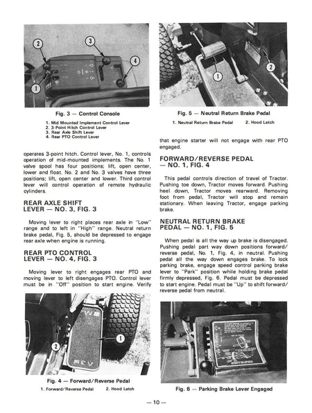 Massey Ferguson MF 1450 & 1650 Garden Tractor Operator's Manual Download