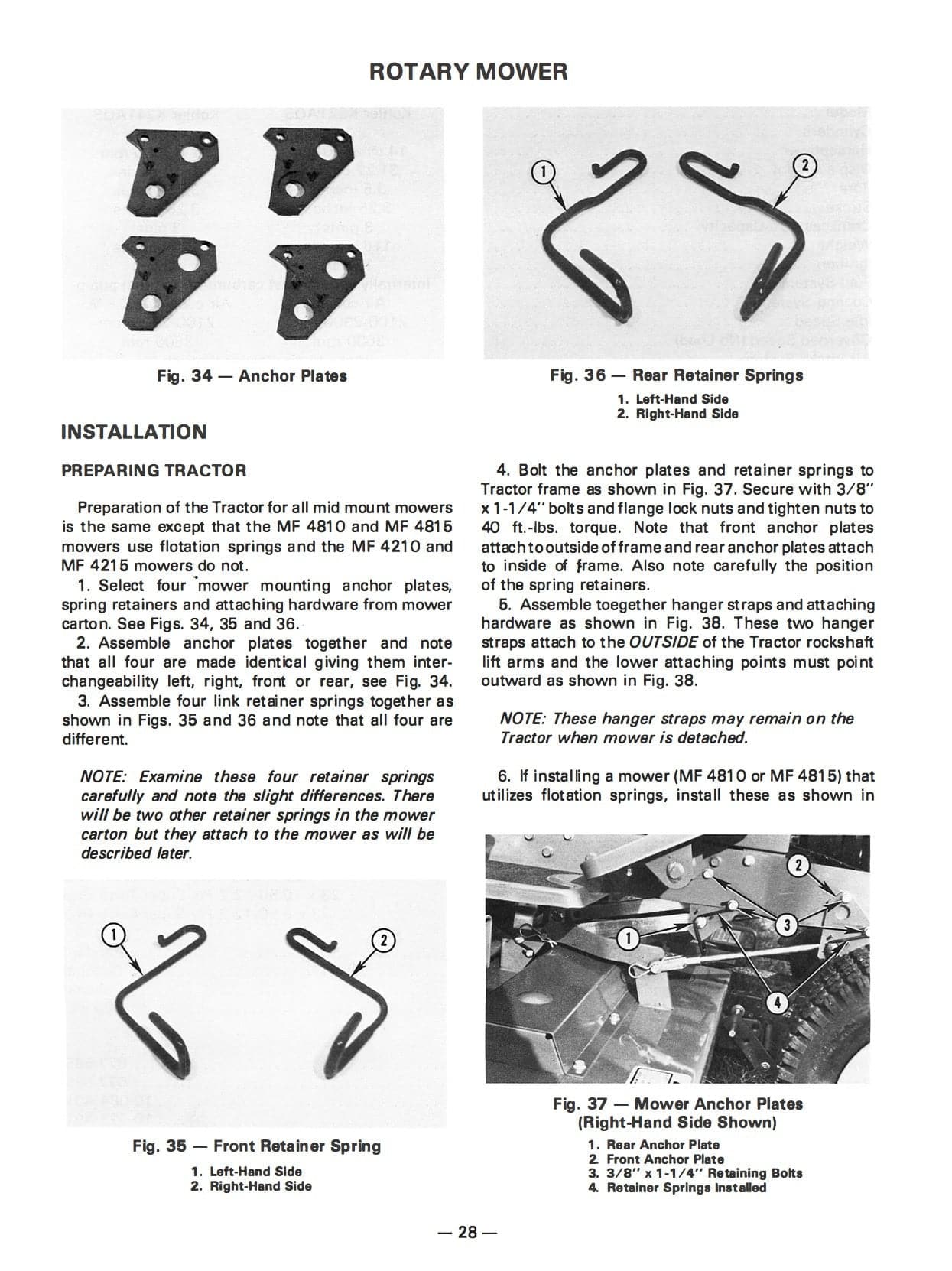 Massey Ferguson MF 1450 & 1650 Garden Tractor Operator's Manual Download