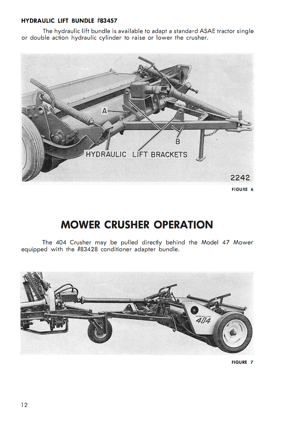 New Holland 404 Crusher Owner's Manual Download