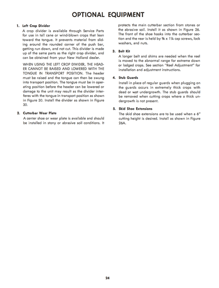 New Holland 461 Haybine Mower-Conditioner - Owner's Manual - Ag Manuals - A Provider of Digital Farm Manuals - 3