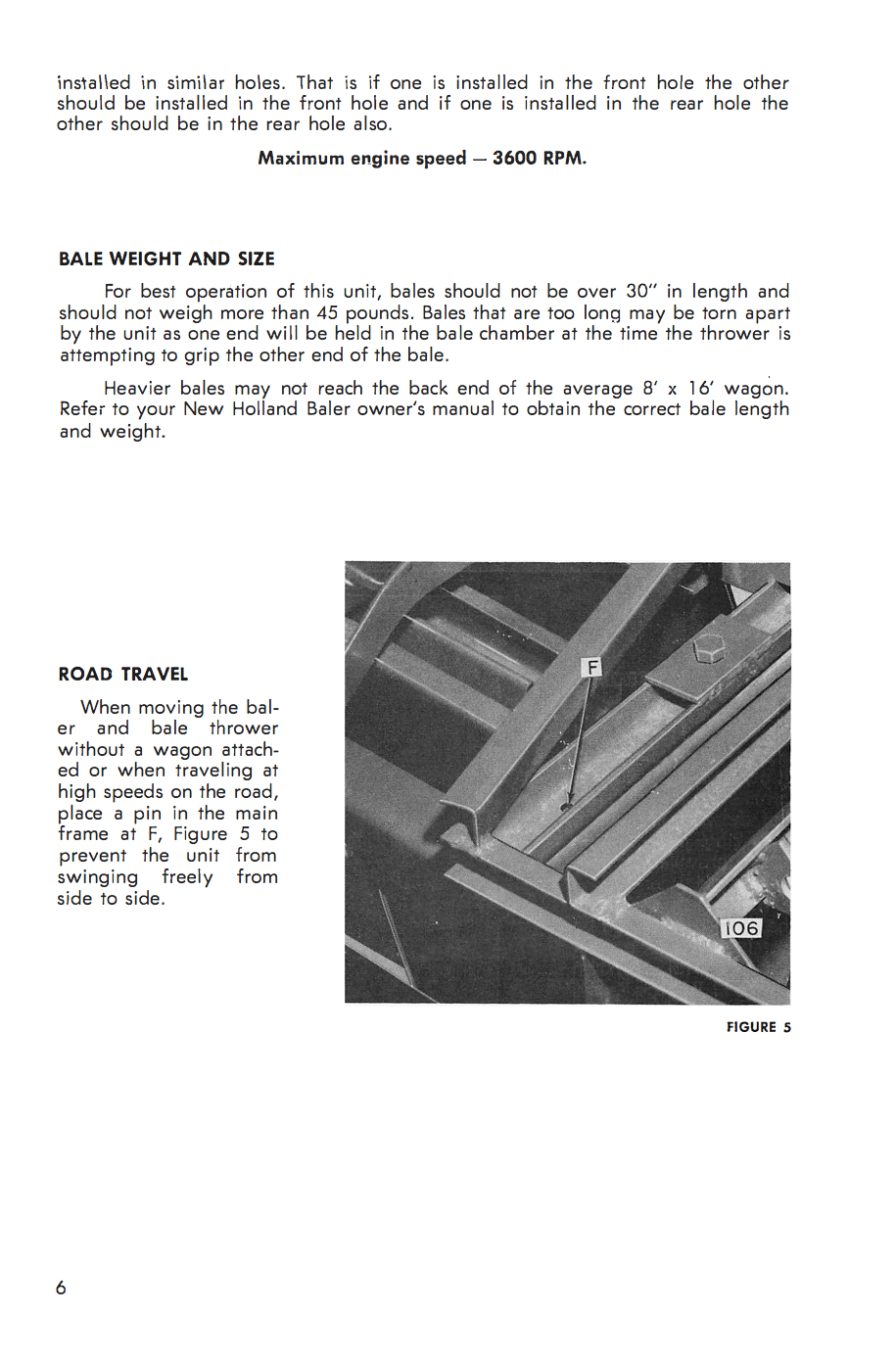 New Holland 49 Bale Thrower Owner's Manual Download