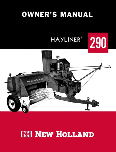 New Holland Hayliner 290 Balers Owner's Manual Download