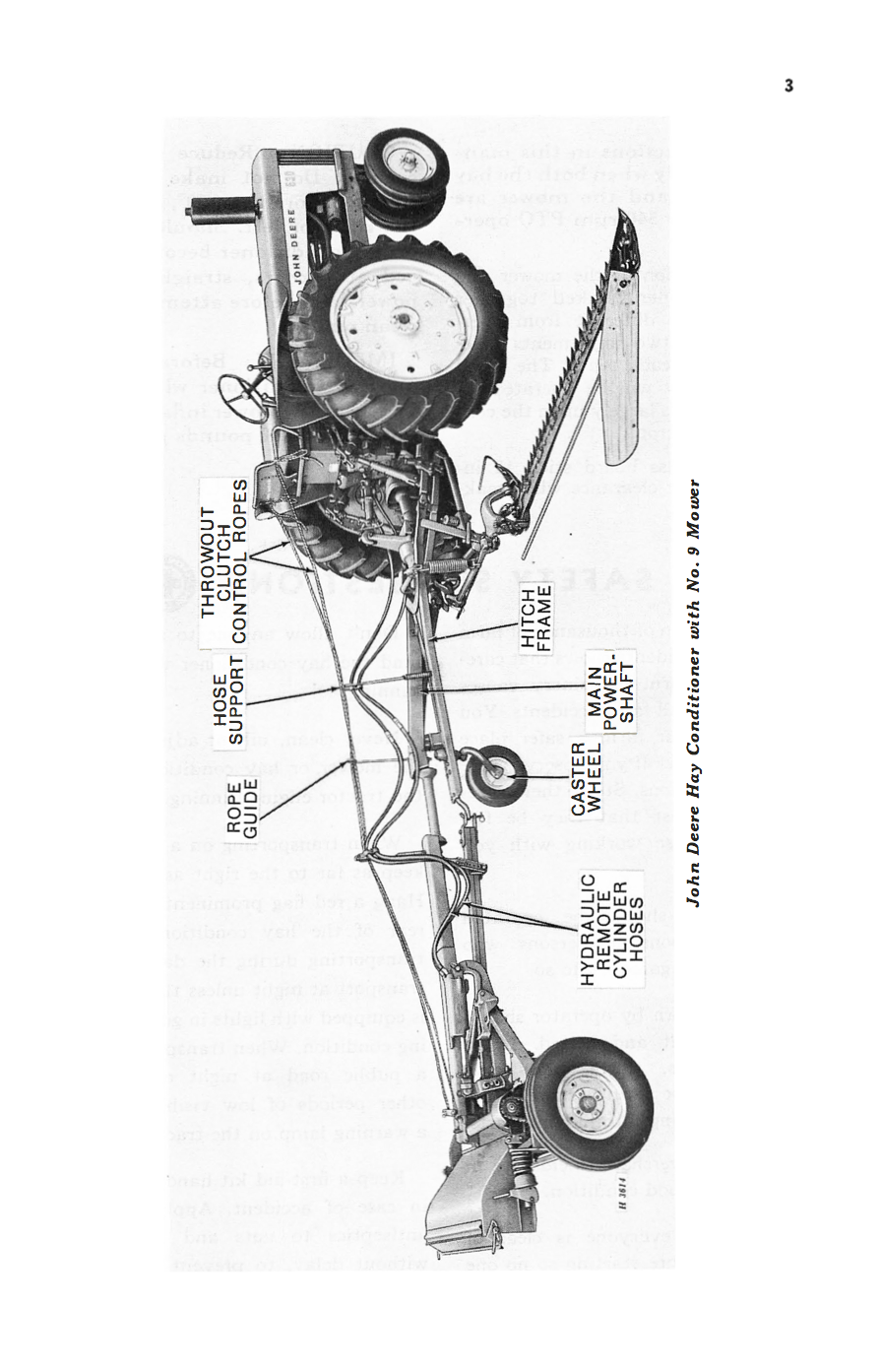 John Deere Hay Conditioner No. 8 & 9 Mower Hook-Up Manual Download