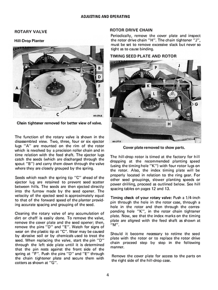 International 386 Planter Unit Operator's Manual