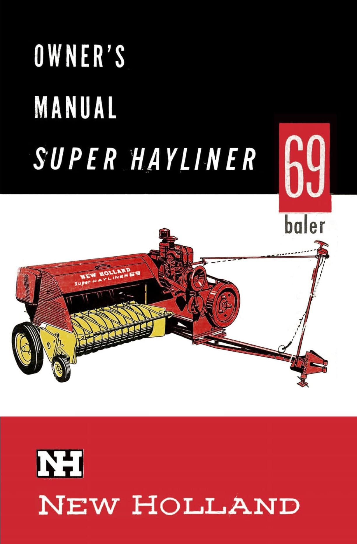 New Holland 268 Baler (Hayliner) Operator's Manual - Factory Service Guide Book