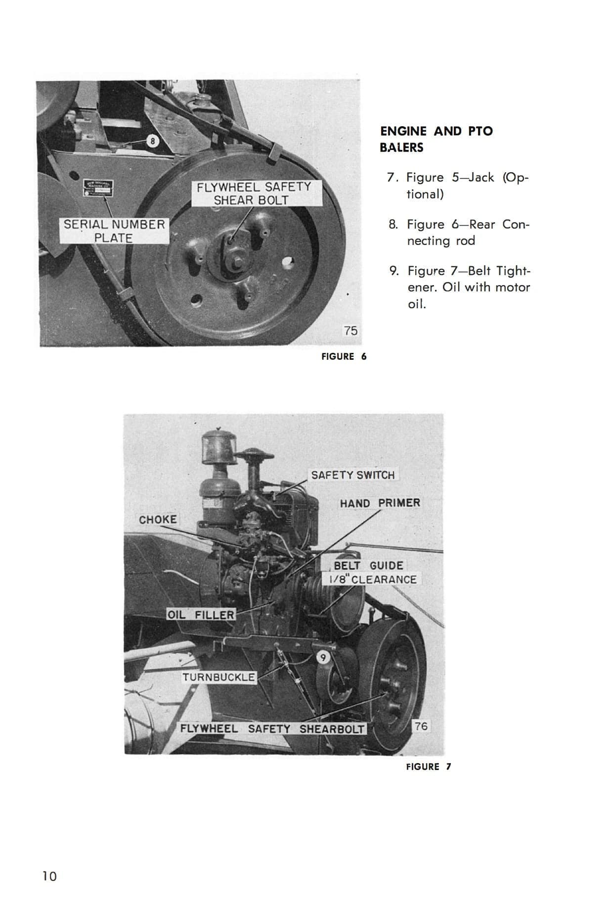 New Holland Super Hayliner 69 Baler - Owner's Manual