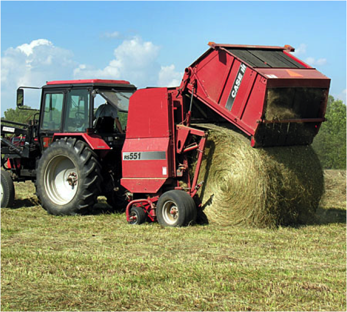 How a Hay Baler Works