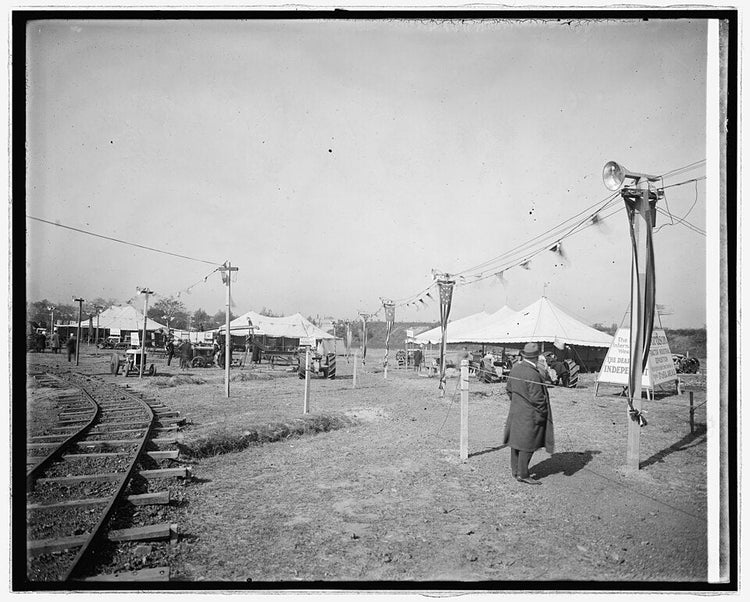 LOC Fordson tractor exhibit: Photo: Library of Congress, National Photo Company Collection