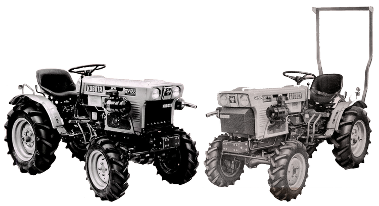 Kubota B7100D vs B7100HST