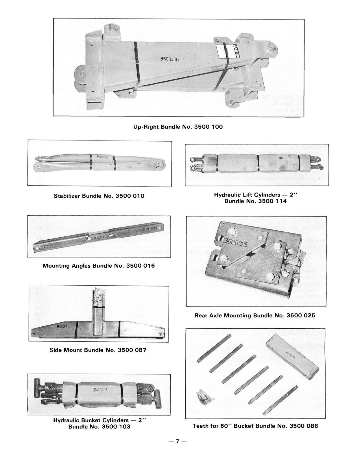 Massey Ferguson MF 235 Agricultural Loader Operator's Manual