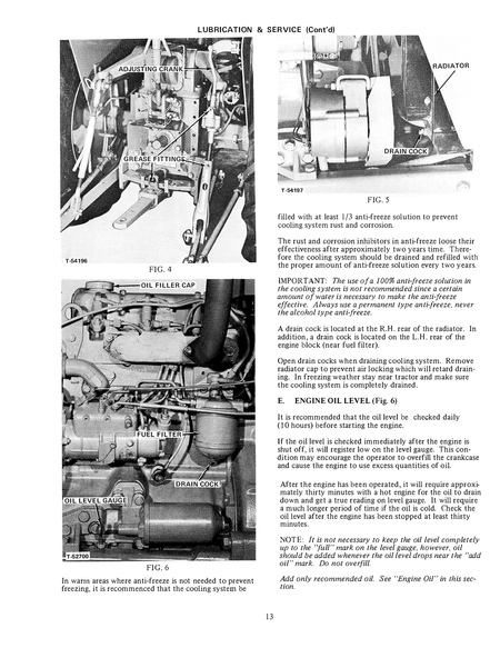 Allis-Chalmers One-Sixty Tractor Operator's Manual