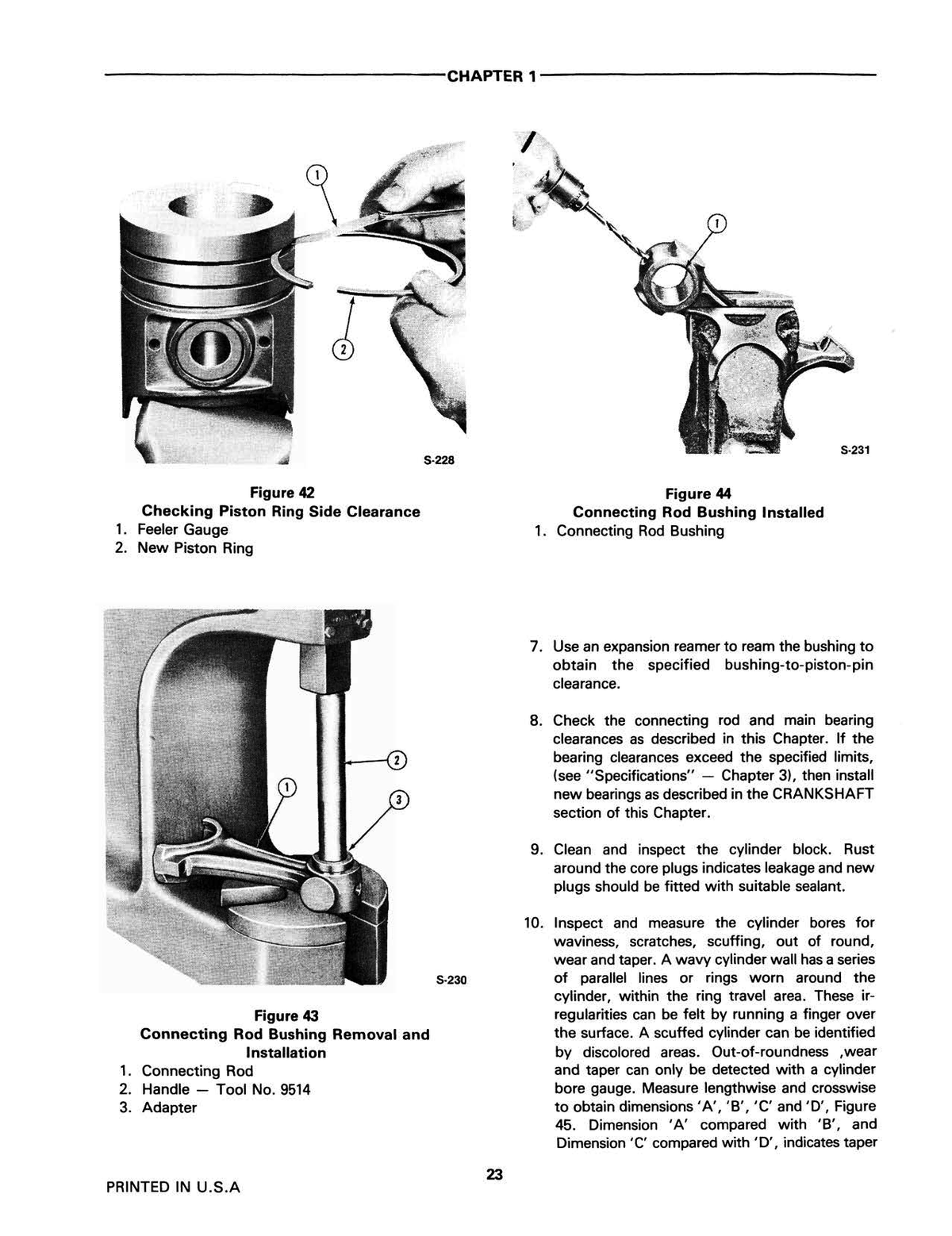 Ford 230A-545A Tractor Service Manual PDF Download diagrams repair guide how-to