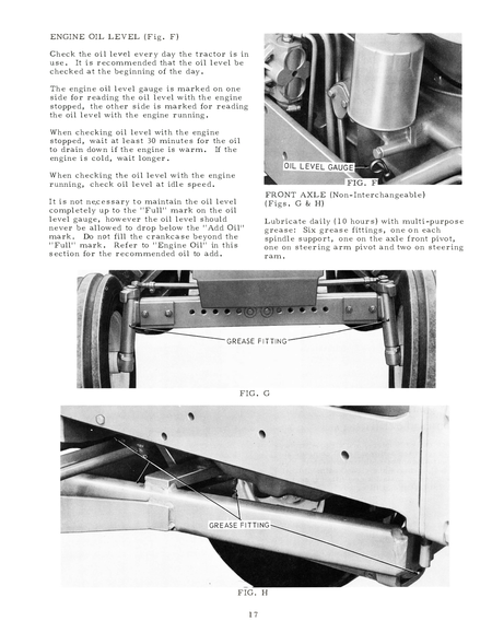 Allis-Chalmers One-Eighty Tractor Operator's Manual