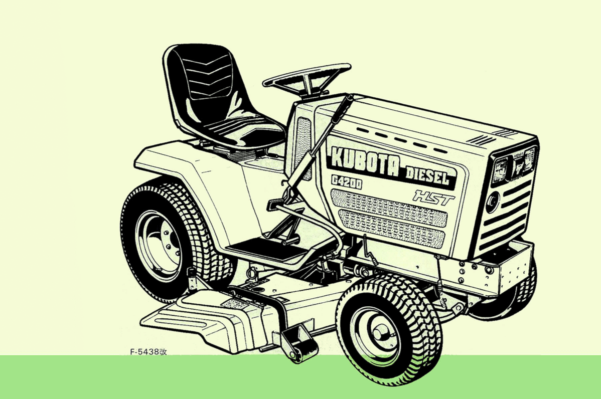 Kubota Rotary Mower Model RC40-G, RC44-G, RC48-G Operator's Manual