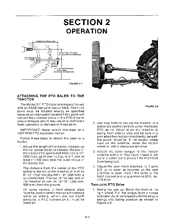 New Holland Hayliner 311 Baler Operator's Manual