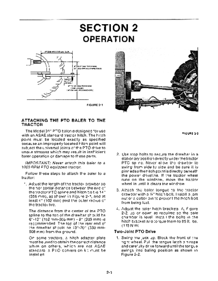 New Holland Hayliner 311 Baler Operator's Manual