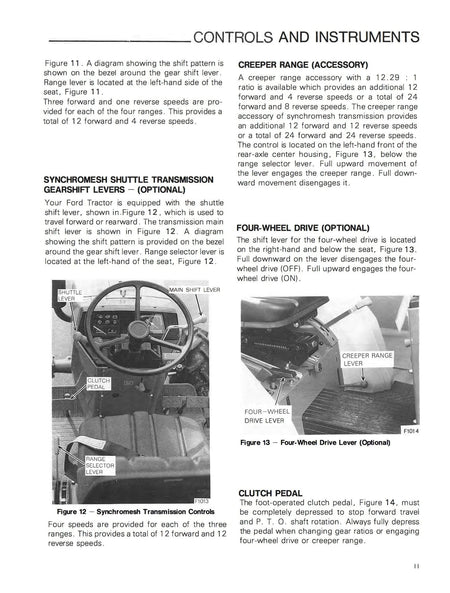 Ford 1720 Tractor - Operator's Manual - Ag Manuals - A Provider of Digital Farm Manuals - 2