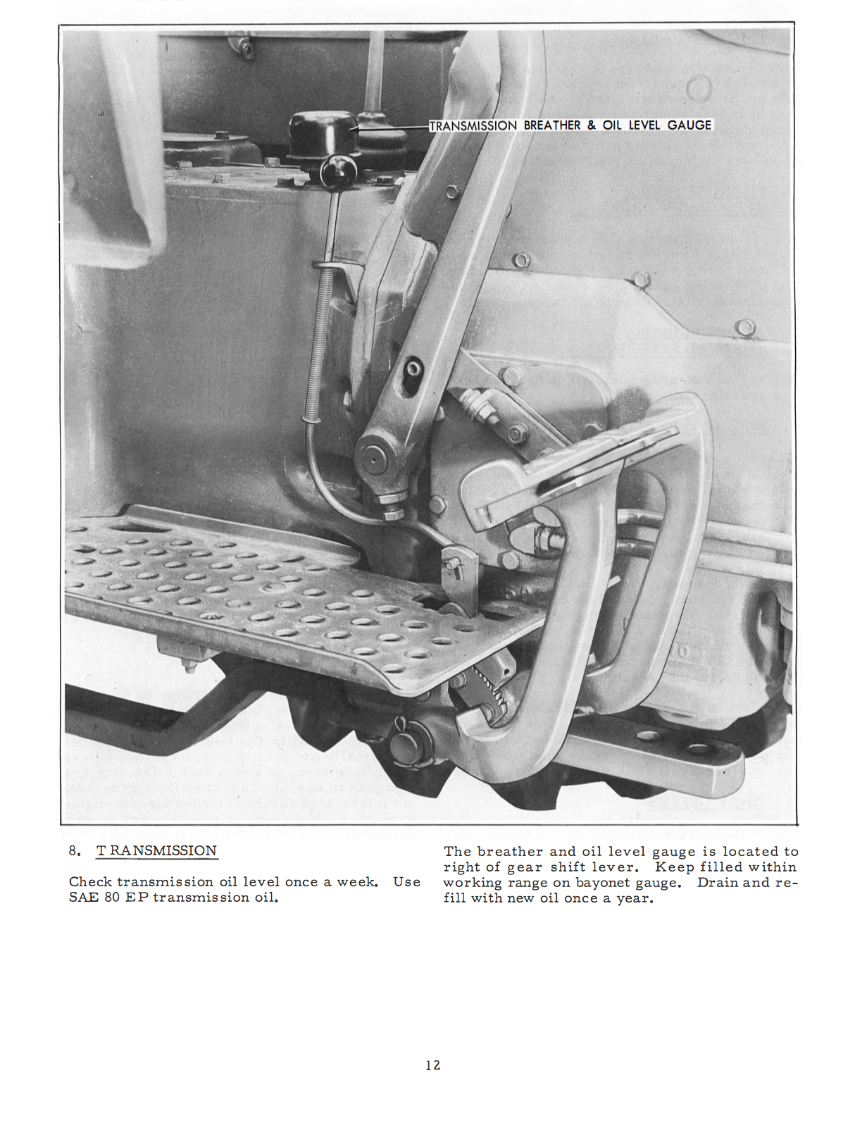 Allis Chalmers Model D17 Tractor Series IV (Series Four) - Operator's