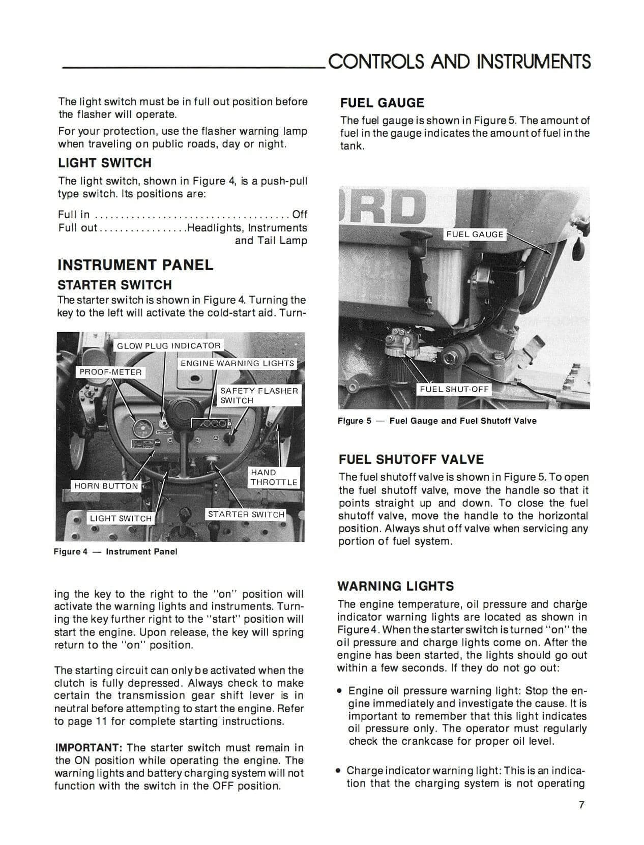 Ford 1100 Tractor - Operator's Manual - Ag Manuals - A Provider of Digital Farm Manuals - 2