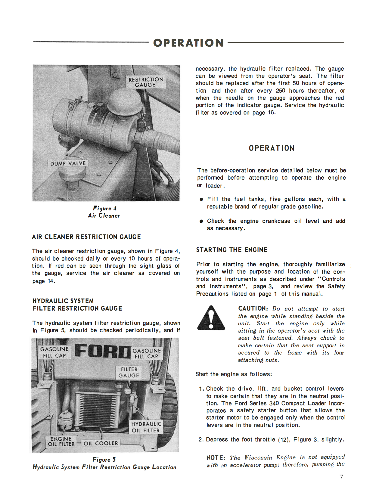 Ford 340 Compact Loader - Operator's Manual - Ag Manuals - A Provider of Digital Farm Manuals - 2