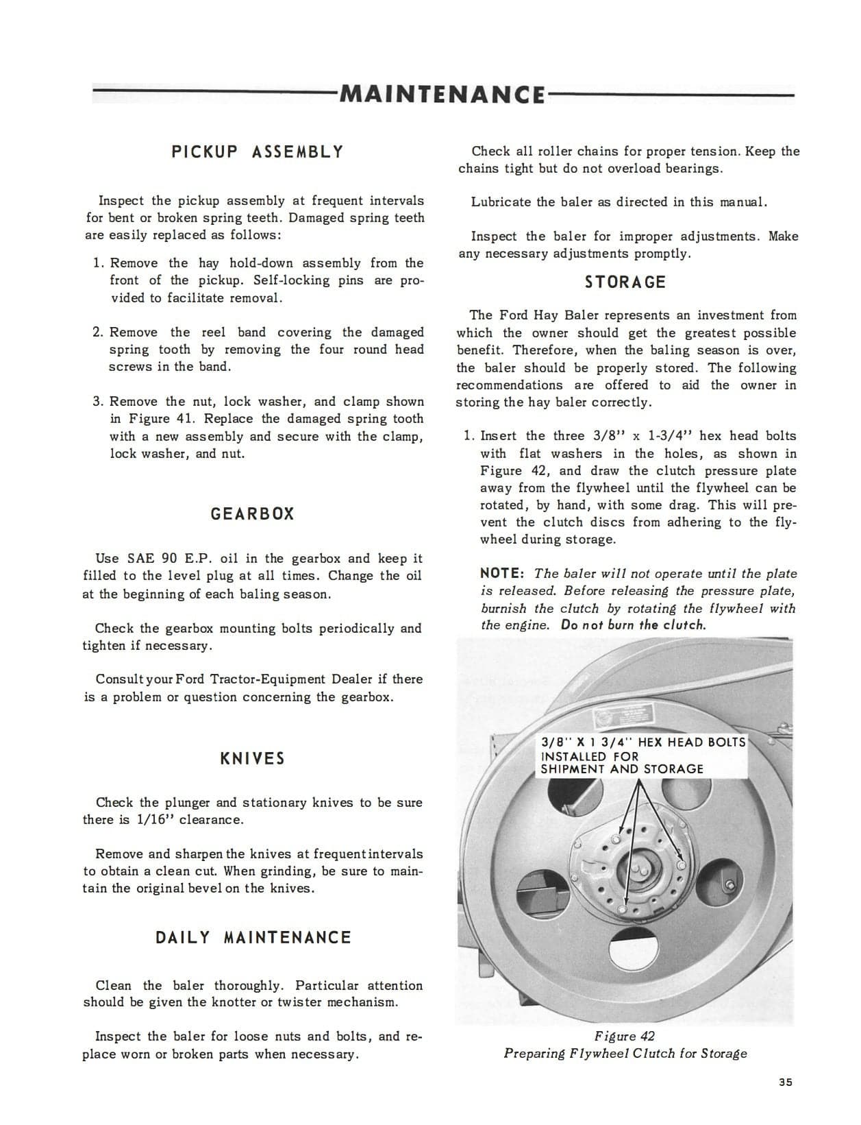 Ford 540 Hay Baler - Operator's Manual - Ag Manuals - A Provider of Digital Farm Manuals - 3