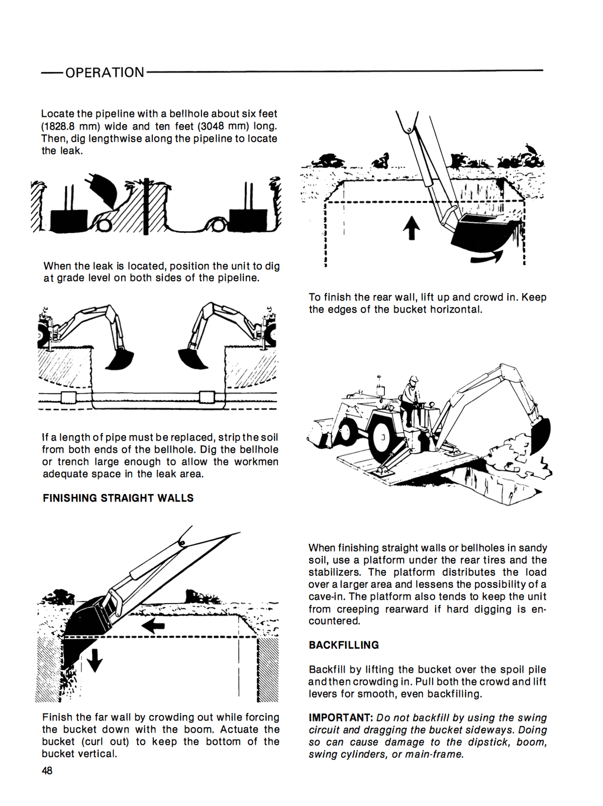 Ford 555B Tractor-Loader-Backhoe - Operator's Manual - Ag Manuals - A Provider of Digital Farm Manuals - 3