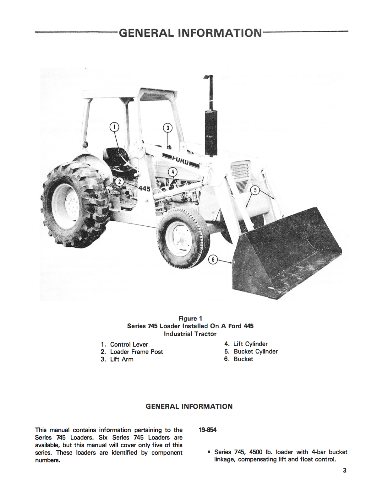 Ford Industrial 745 Series Loader - Operator's Manual - Ag Manuals - A Provider of Digital Farm Manuals - 3