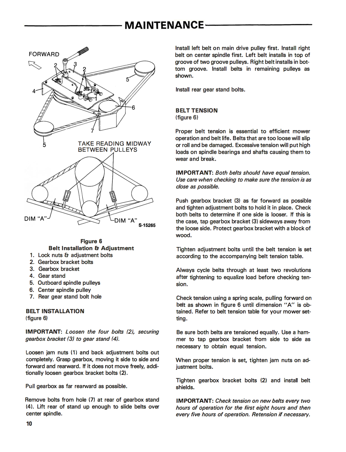 Ford Series 930-A Rear Mounted Rotary Mowers (48"-60"-72") - Operator's Manual. Ford 930 A mower.