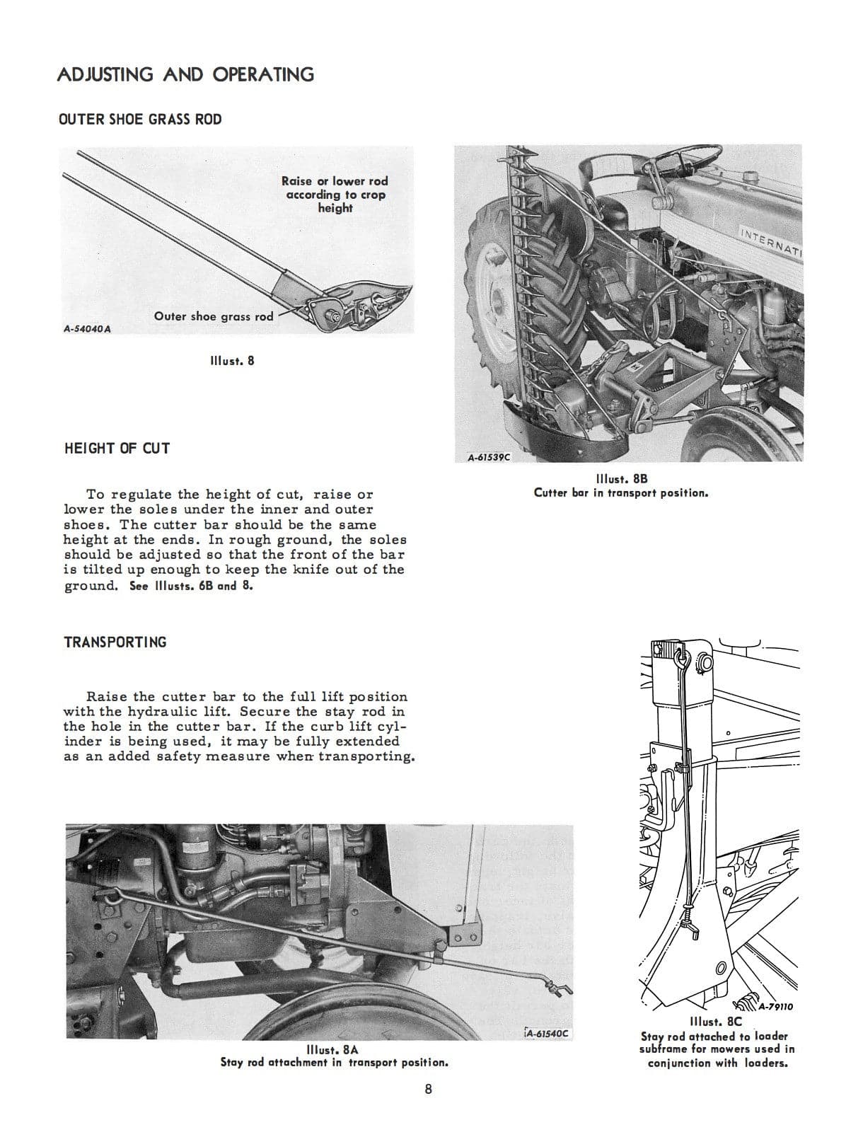 International 110 Balanced Mower (Mechanical Drive) - Operator's Manual - Ag Manuals - A Provider of Digital Farm Manuals - 2