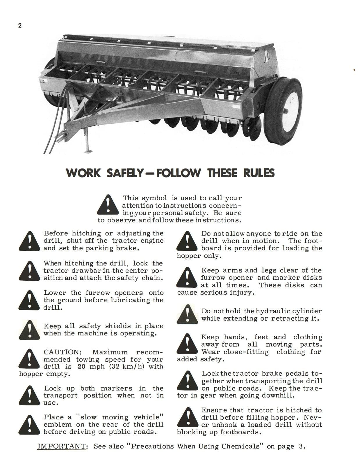 International 5100 Grain Drill Operator's Manual