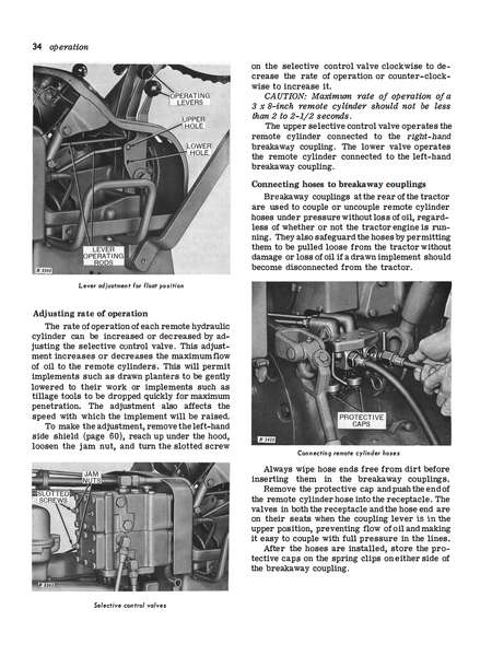 John Deere 3010 Row-Crop Utility Gasoline Tractors - Operator's Manual - Ag Manuals - A Provider of Digital Farm Manuals - 3