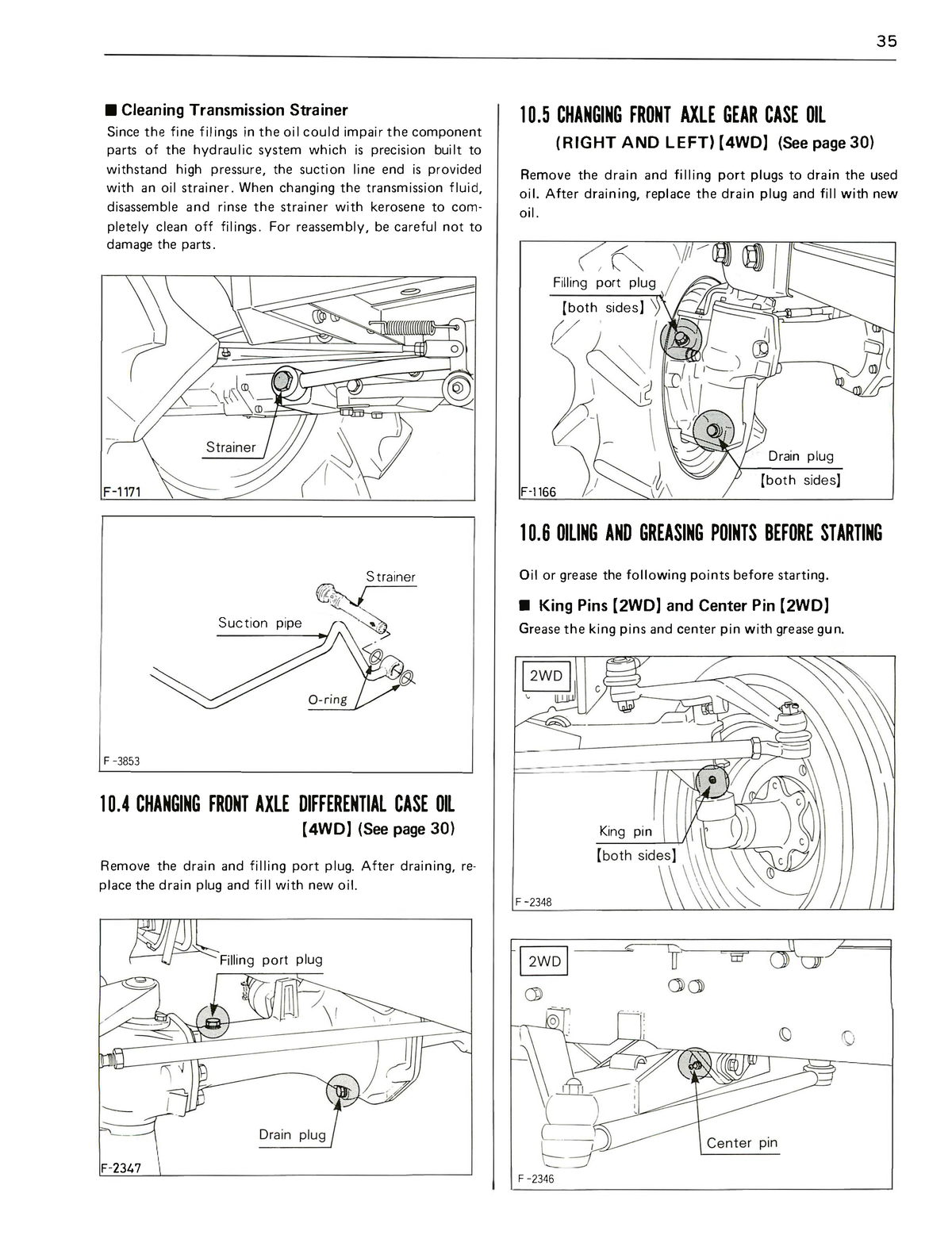 Kubota Tractor B8200 Operator's Manual